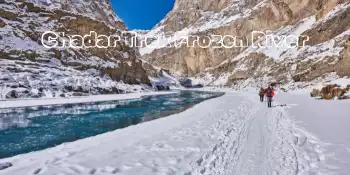 Chadar Trek Frozen River
